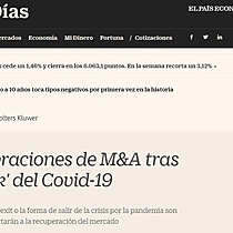 Las operaciones de M&A tras el 'shock' del Covid-19